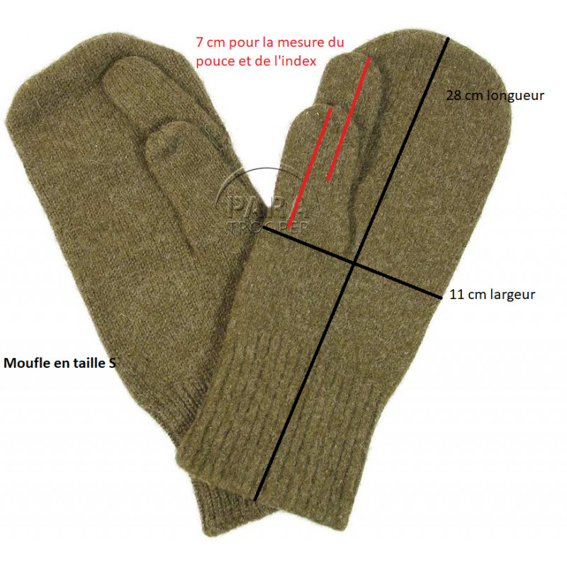 Gants Moufles En Laine Us Army Type Ii