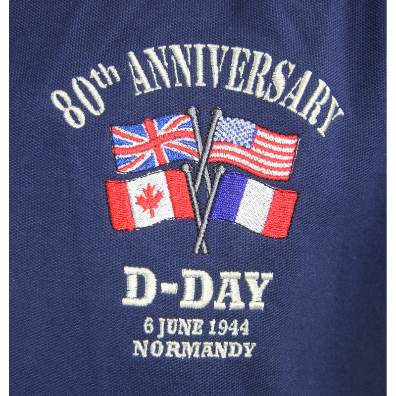 Polo Bleu Marine E Anniversaire Du D Barquement