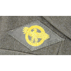 Coat, Wool, Serge, OD, Technical Sergeant, 45th Infantry Division