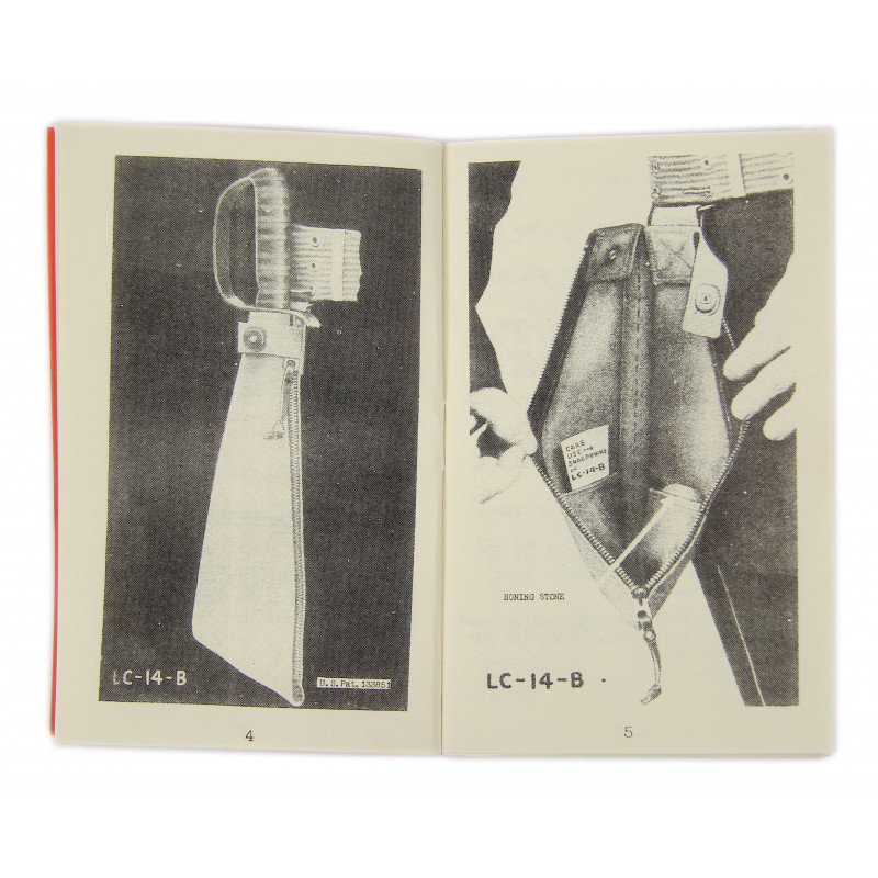 Booklet, CARE, USE And SHARPENING Of Knife LC-14-B (Woodman PAL), 1942