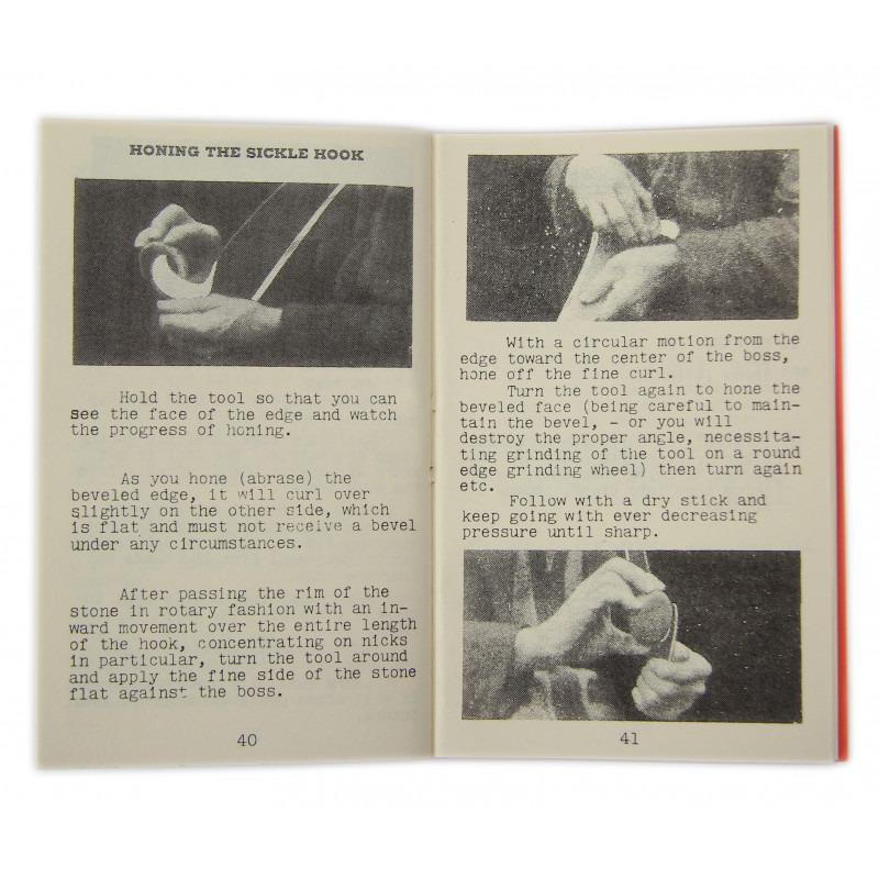 Booklet, CARE, USE And SHARPENING Of Knife LC-14-B (Woodman PAL), 1944