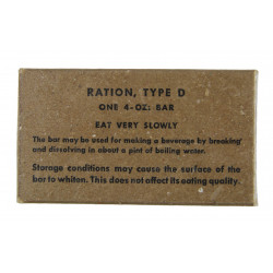 Ration D, chocolate