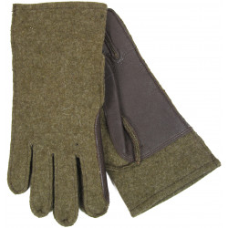 knit gloves leather palms