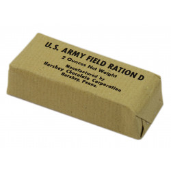 U.S. Army Field Ration D, chocolate, 2 ounces