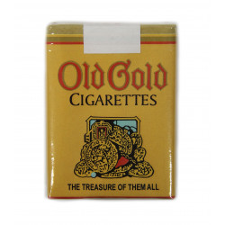 Paquet de cigarettes, Old Gold, Free of Tax