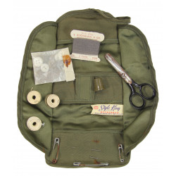 TROUSSE COUTURE SEWING KIT US COMPLET FULL ARMY MILITAIRE GUERRE ARMEE