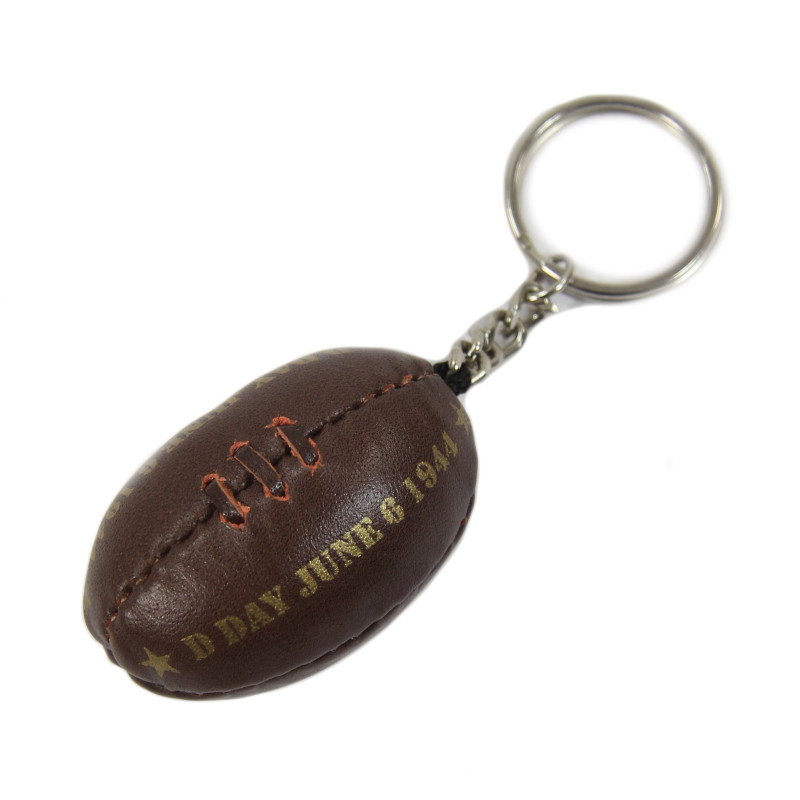 24 Pack Porte-clés de football, mini porte-clés de ballon de