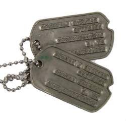 Dog Tags, Pvt. Raymond Marker