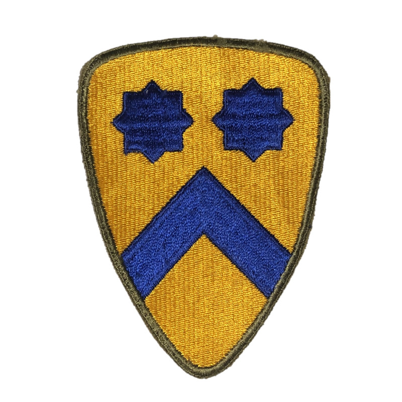 Insigne, 2nd Cavalry Division, "Cornrow" pattern