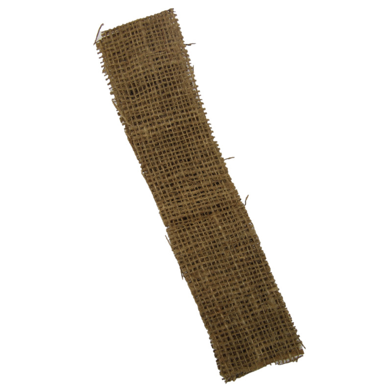 Corde de jute de la marque Tauwerk - En toile de jute - Pour fabrication de  voile - 3 épaisseurs - Marron - 20 mm, marron