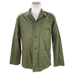 Jacket, Utility, N-3, US Navy, CSF Fred Emmerson, CBMU 621, Seabees, PTO