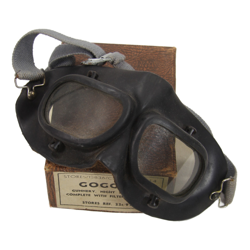 Goggles, Gunnery, Night Simulator, Royal Air Force, 1944