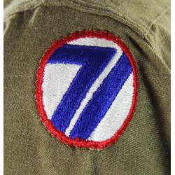 Chemise moutarde, Special, 14th Arm. Div. & 71st Inf. Div., 14 1/2 x 32, 1944