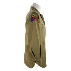 Chemise moutarde, Special, 14th Arm. Div. & 71st Inf. Div., 14 1/2 x 32, 1944