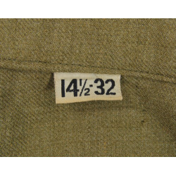 Chemise moutarde, Special, 14th Arm. Div. & 71st Inf. Div., 14 1/2 x 32, 1944