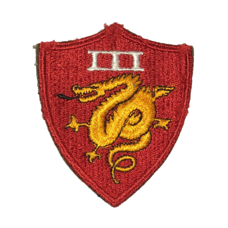 Insigne, III Amphibious Corps, USMC