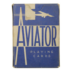 Cards, Playing, AVIATOR, Blue, 'Buy War Saving Bonds'