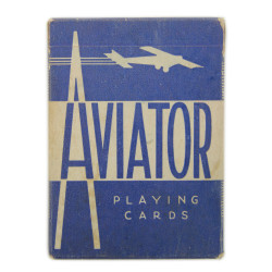 Cards, Playing, AVIATOR, Blue, 'Buy War Saving Bonds'