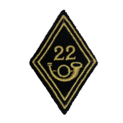 Insignia 22e Bataillon de Chasseurs Alpins Mdle1945