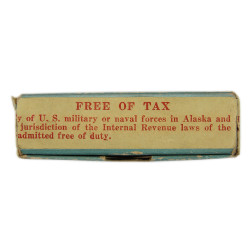 Pack, Tobacco, Edgeworth, For use only of US military or naval forces