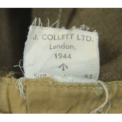 Calot, British Made, J. COLLETT LTD. London. 1944