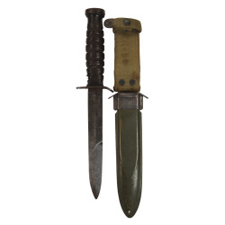 Knife, Trench, USM3, CASE on Blade, with USM8 scabbard, 1st Type