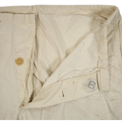 Trousers, Field, Over, White, Foster Bros. Sportswear Co., Inc., 1944, Small