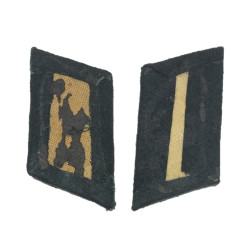 Collar insignia (Litzen), German Reserve Officer, M-1935