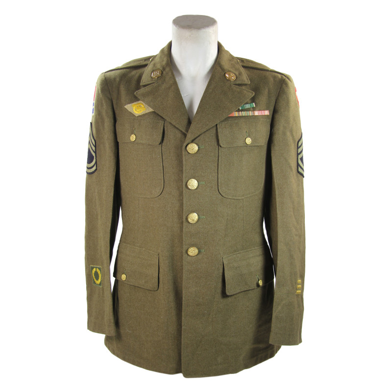 Veste de sortie, Technical Sergeant, Army Service Forces, Africa-Middle East Theater