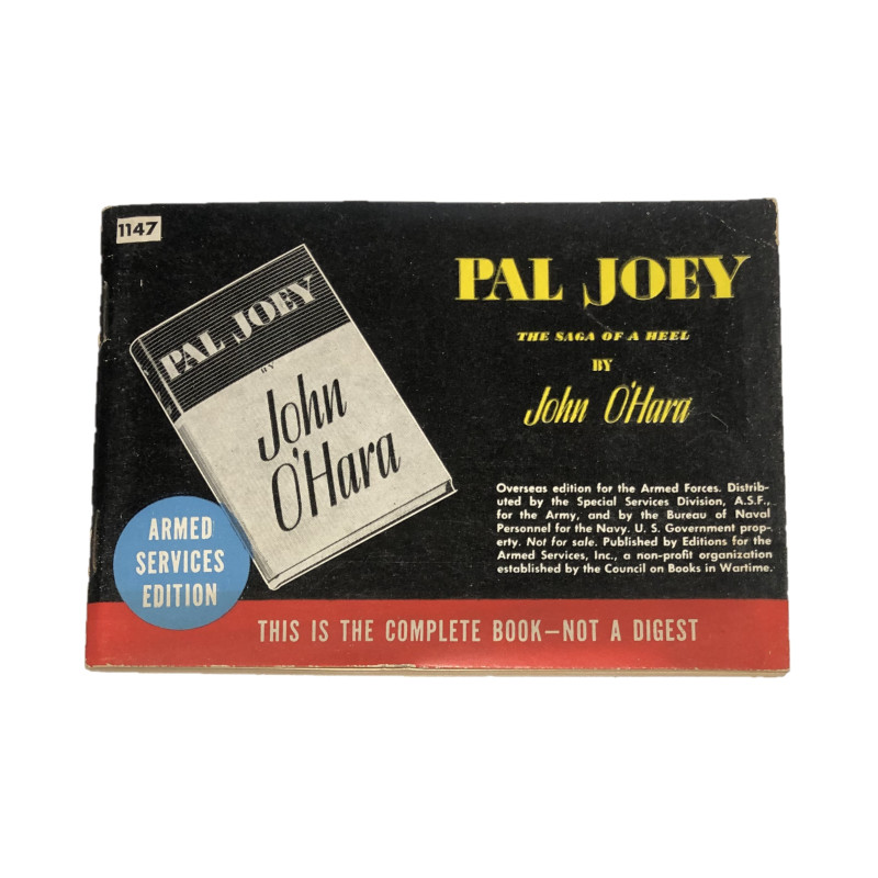 Novel, US Army, Pal Joey, 1940