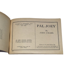 Novel, US Army, Pal Joey, 1940