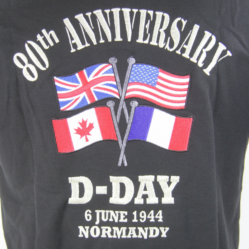 Polo, Black, 80th D-Day Anniversary