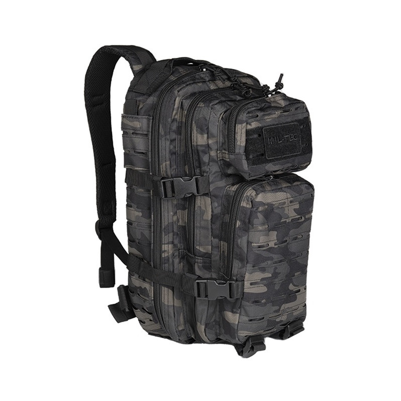 Backpack, Assault, Laser-cut, Dark camo, Small