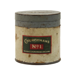 Tin, Cigarette, Ration, British, CHURCHMAN'S No. 1