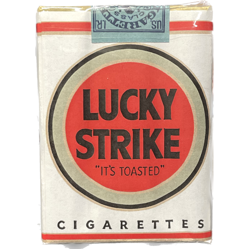 Cigarettes, Lucky Strike, White