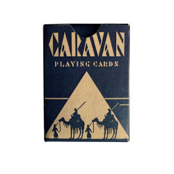 Jeu de cartes à jouer, Caravan, bleu