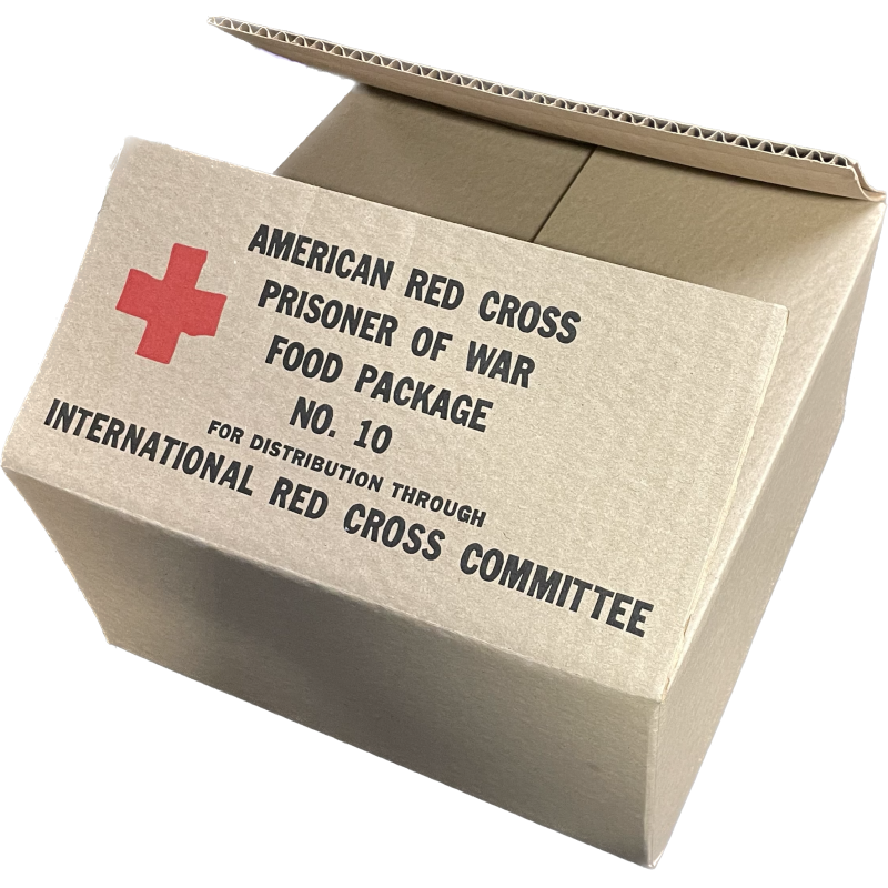 Carton, American Red Cross, NO.10, POW