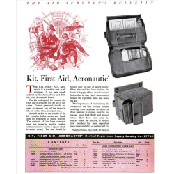 Trousse, Aeronautic First Aid Kit, USAAF, 1er type