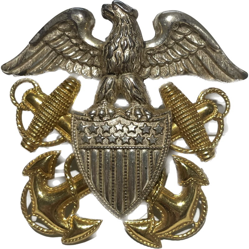 Insignia, Cap, Officer, US Navy, Vanguard NY