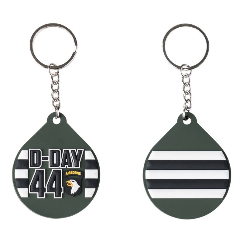 Key Ring, 3D PVC, Invasion Stripes