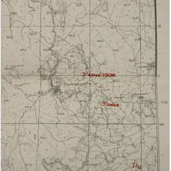 Map, Cavalaire Bay, July 1944, TOP SECRET-BIGOT, Operation Dragoon