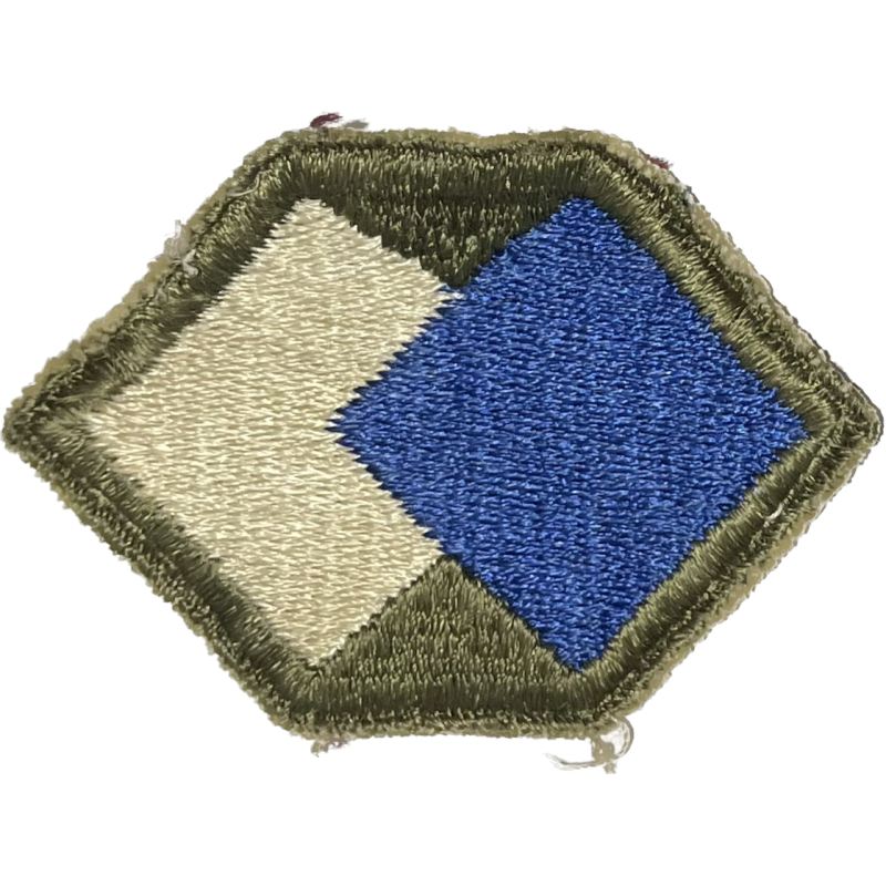 Insigne, 96th Infantry Division, Dos vert, 1943