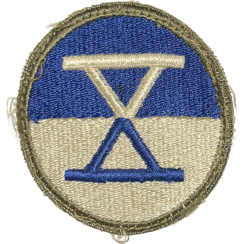 Patch, X Corps, US Army