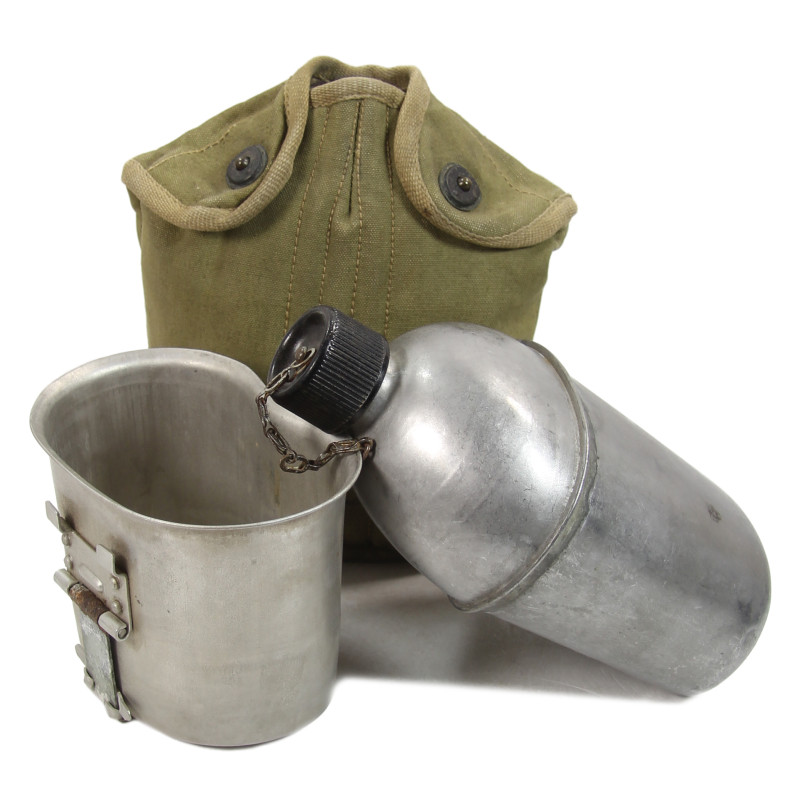 Canteen, US Army, Complete, British Made, 1944