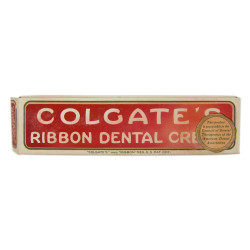 Tube de dentifrice, COLGATE'S RIBBON, dans sa boîte