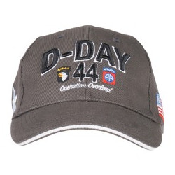 Baseball Cap D-Day Normandy, grey