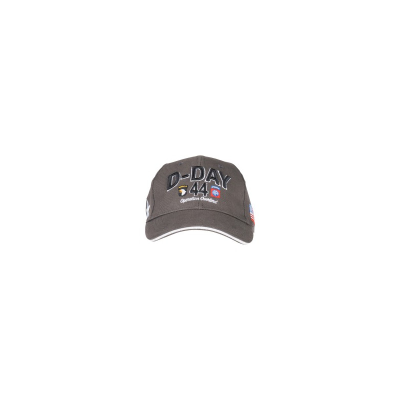 Baseball Cap D-Day Normandy, grey