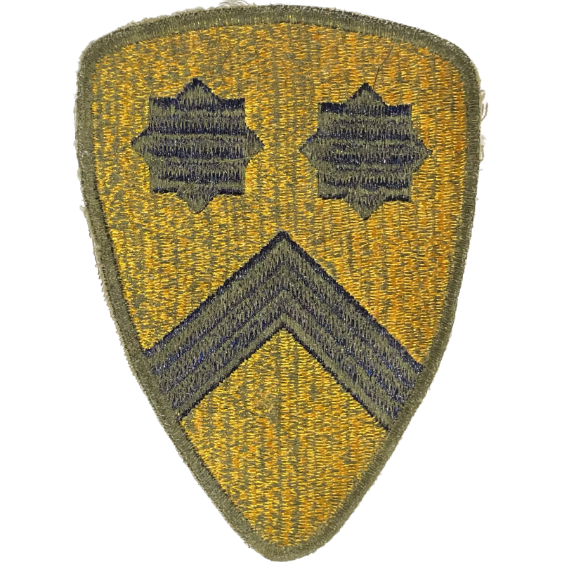 Patch, 2nd Cavalry Division, Green Back, 1943