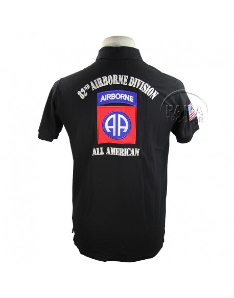 82nd airborne polo shirt