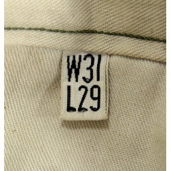 Pantalon moutarde, Special, 31 x 29, 1942, Sgt. Donald Faulk, USAAF